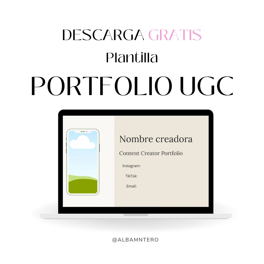 Plantilla Portfolio UGC